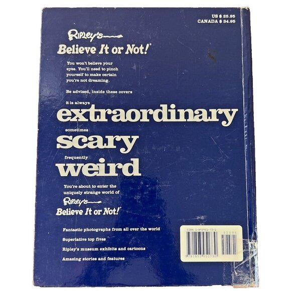 Ripley's Believe It or Not 9781893951730 Hardcover Book - Picture 4 of 6